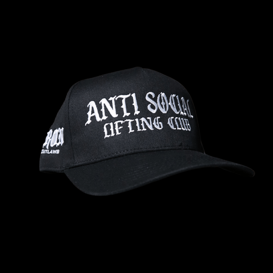 Iron Outlaws Headwear Anti Social Lifting Club Snapback