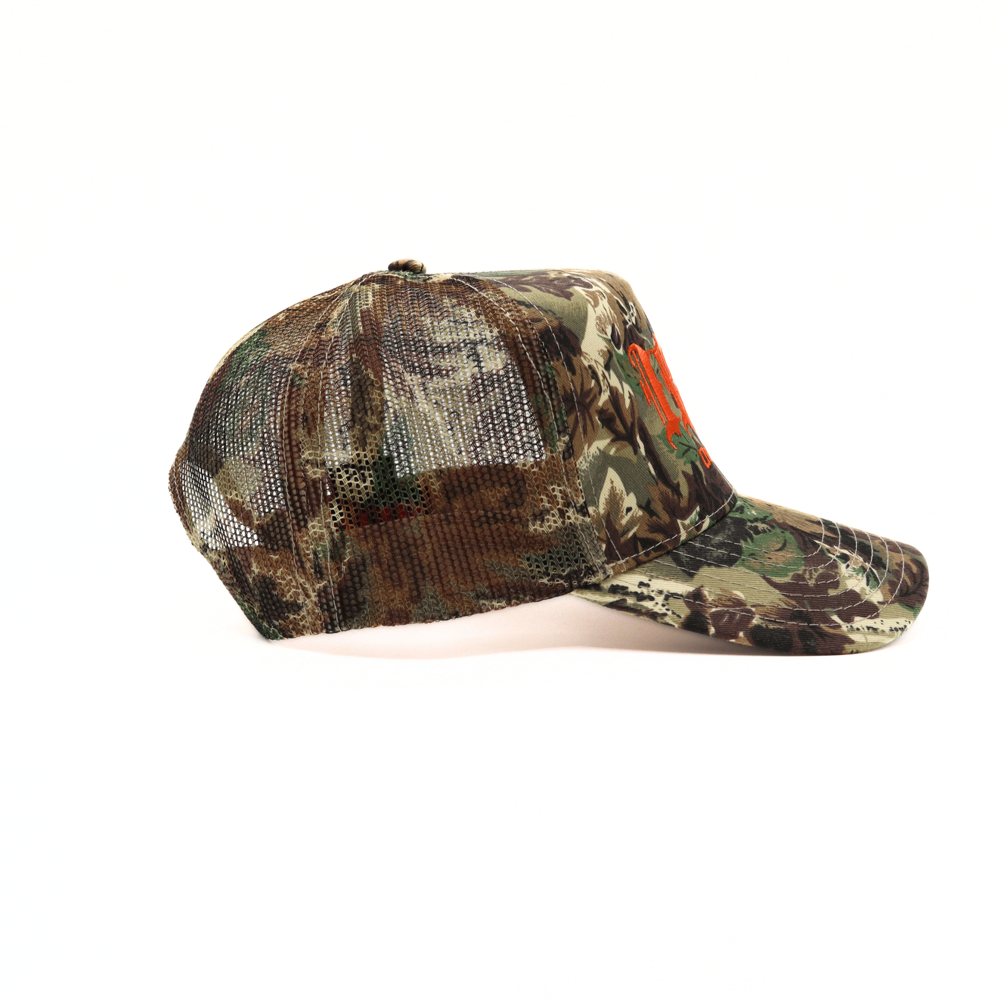 Iron Outlaws Headwear Iron Camouflage Trucker Hat