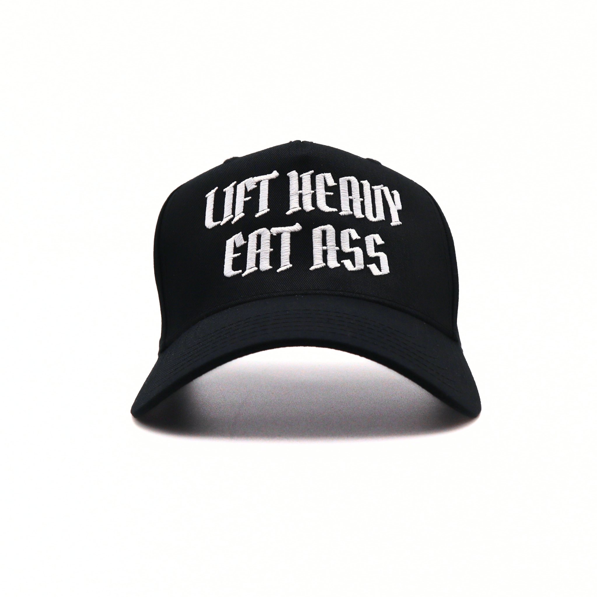 Iron Outlaws Headwear Lift Heavy Eat Ass Snapback