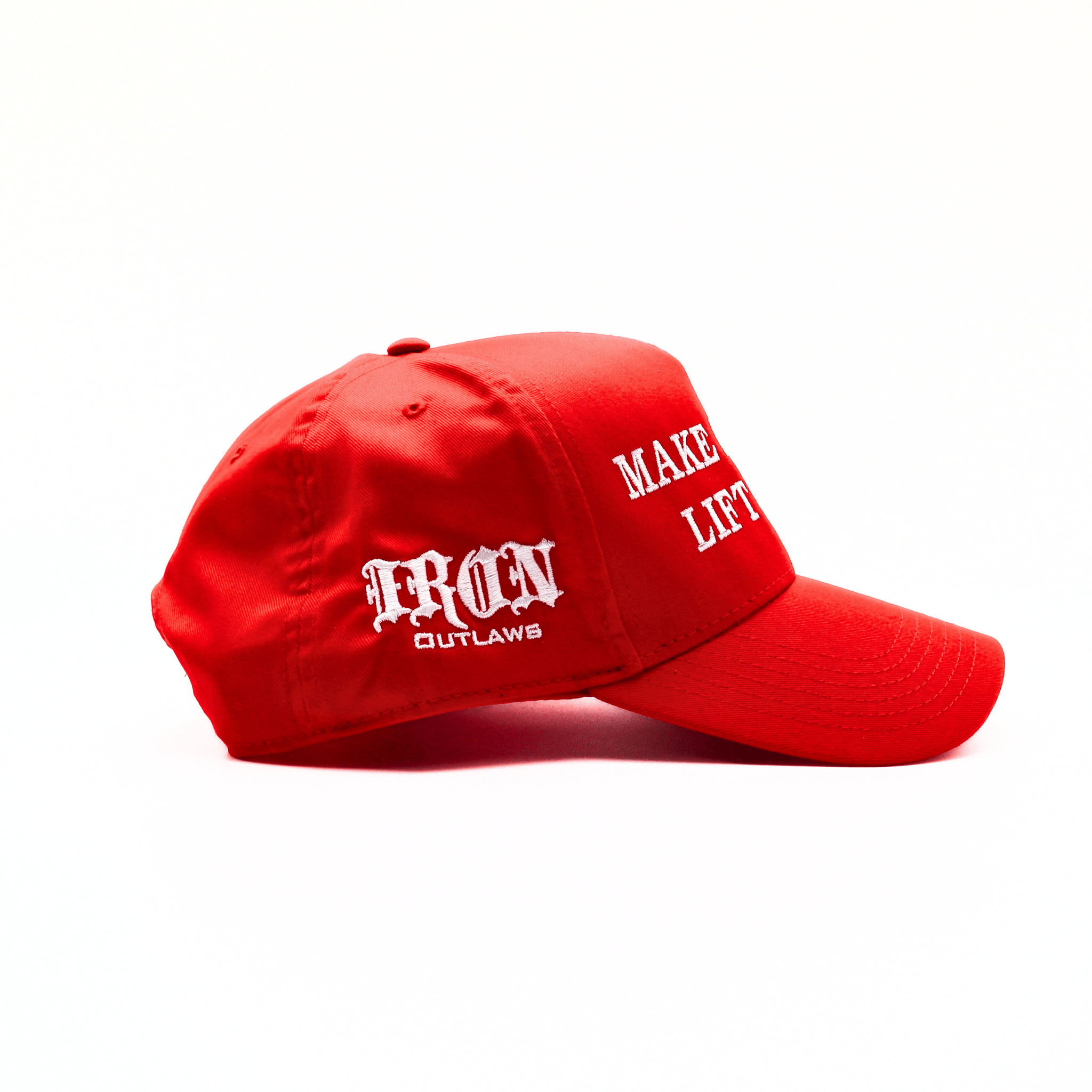 Iron Outlaws Headwear Make America Lift Again Snapback