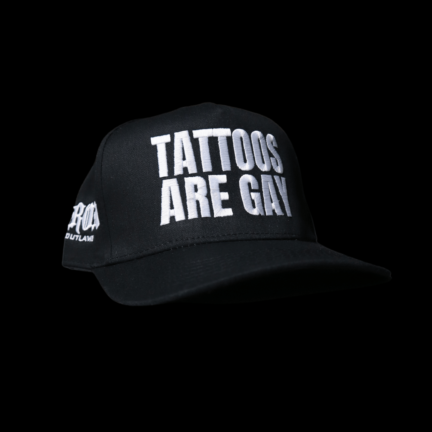 Iron Outlaws Headwear Tattoos Are Gay Snapback