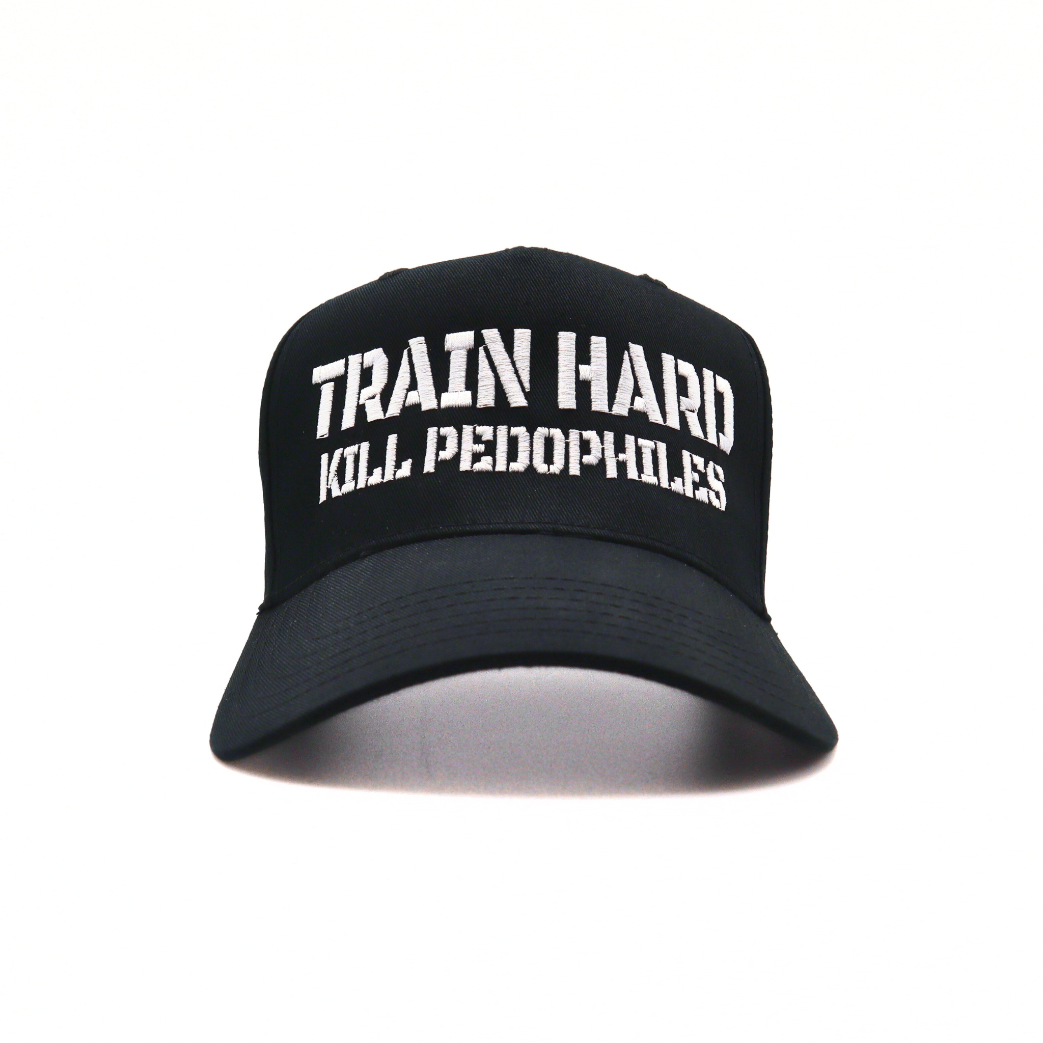 Iron Outlaws Headwear Train Hard. Kill Pedophiles Snapback