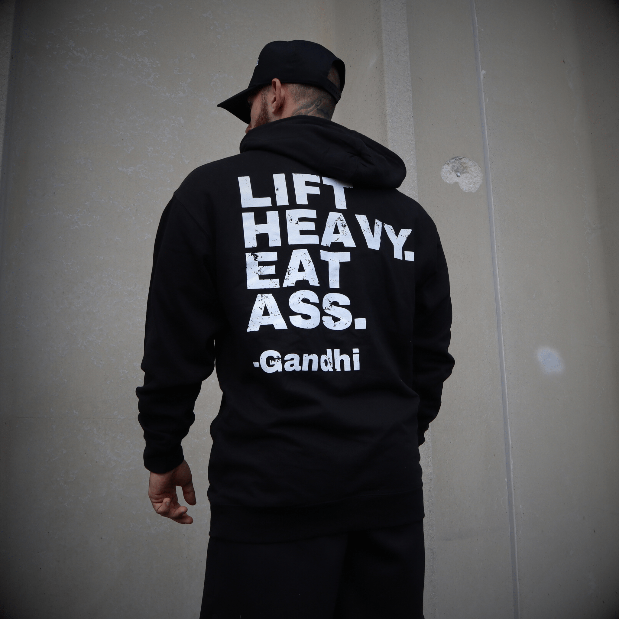 Iron Outlaws Hoodies Lift Heavy Eat Ass Midweight Hoodie