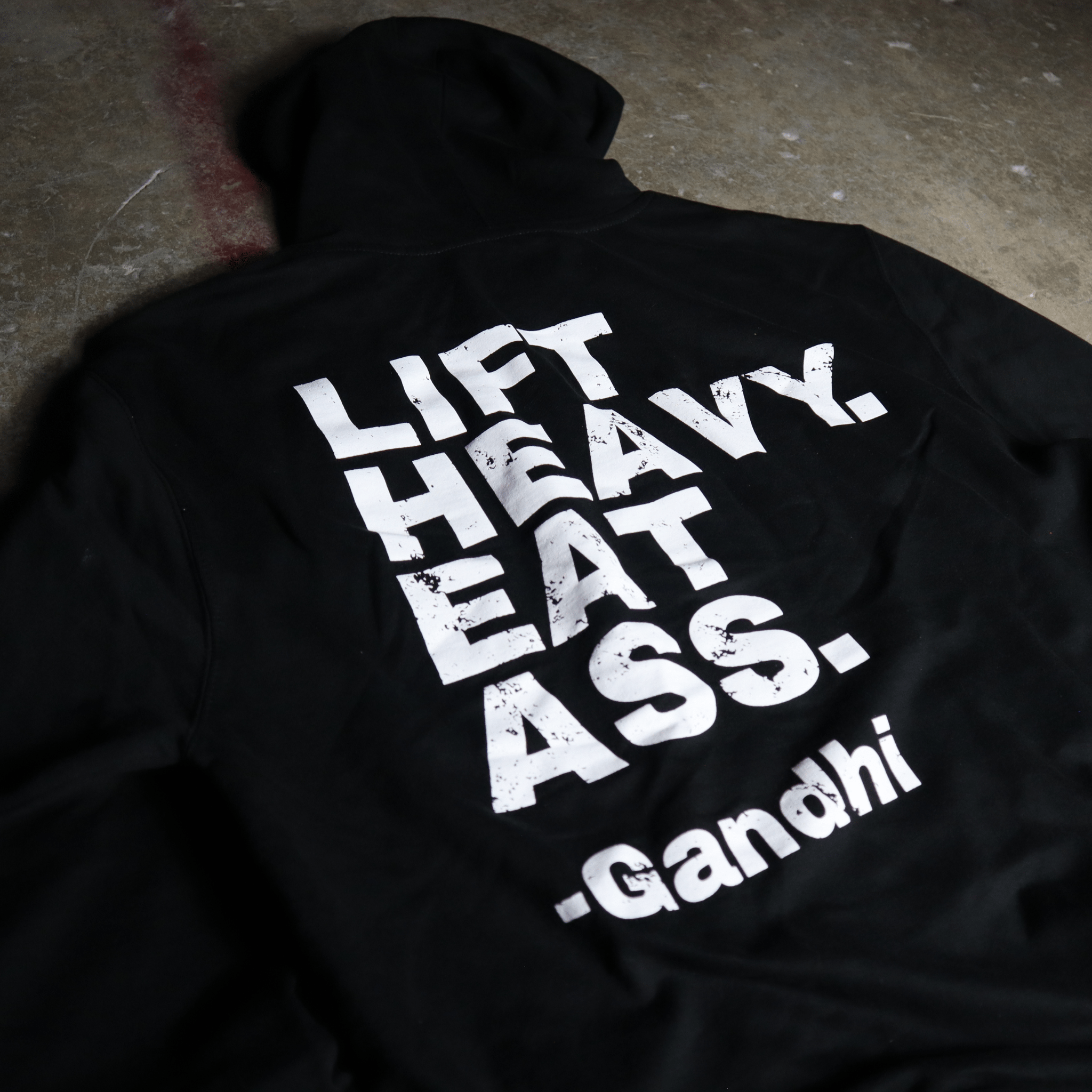 Iron Outlaws Hoodies Lift Heavy Eat Ass Midweight Hoodie