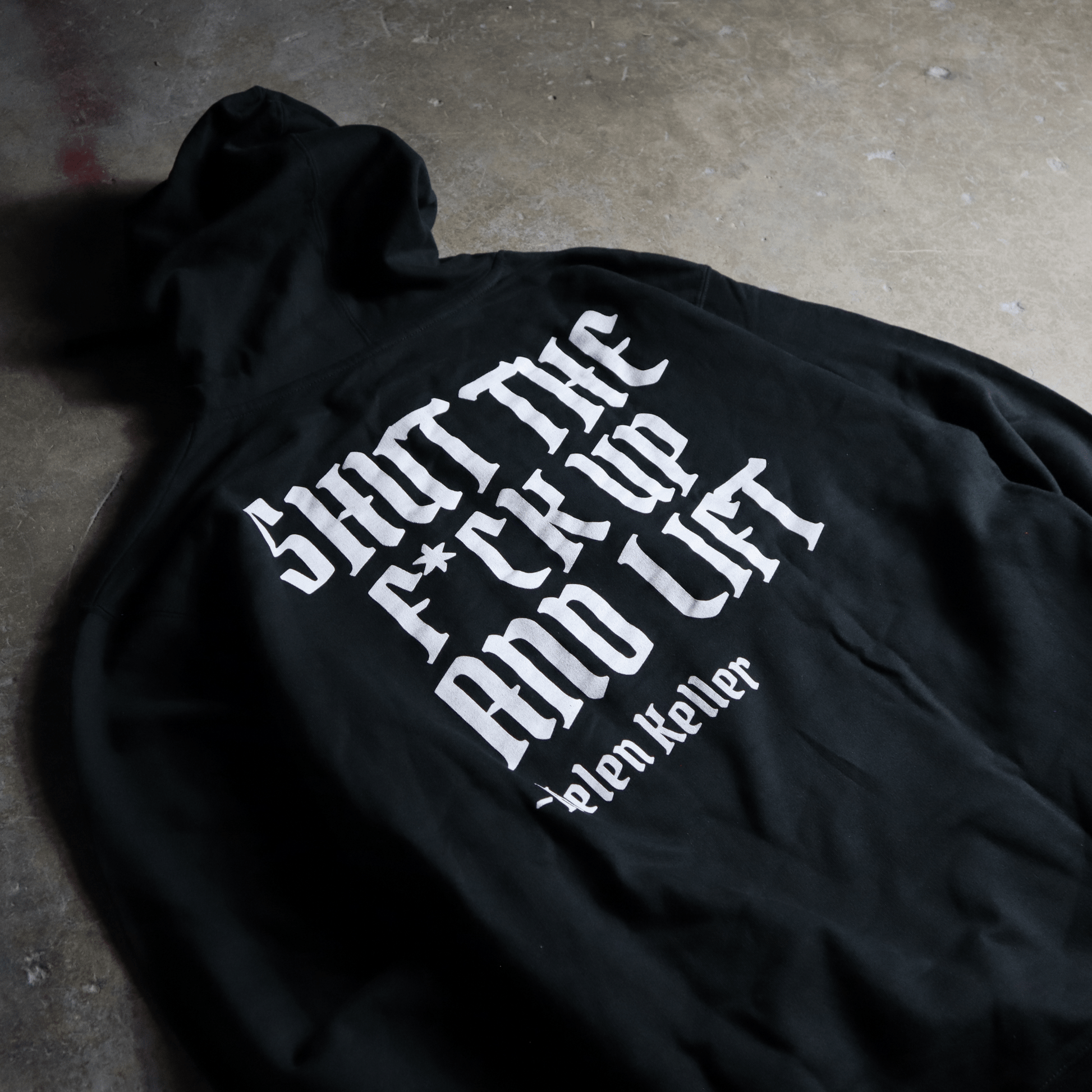 Iron Outlaws Hoodies SHUT THE F*CK UP AND LIFT Midweight Hoodie