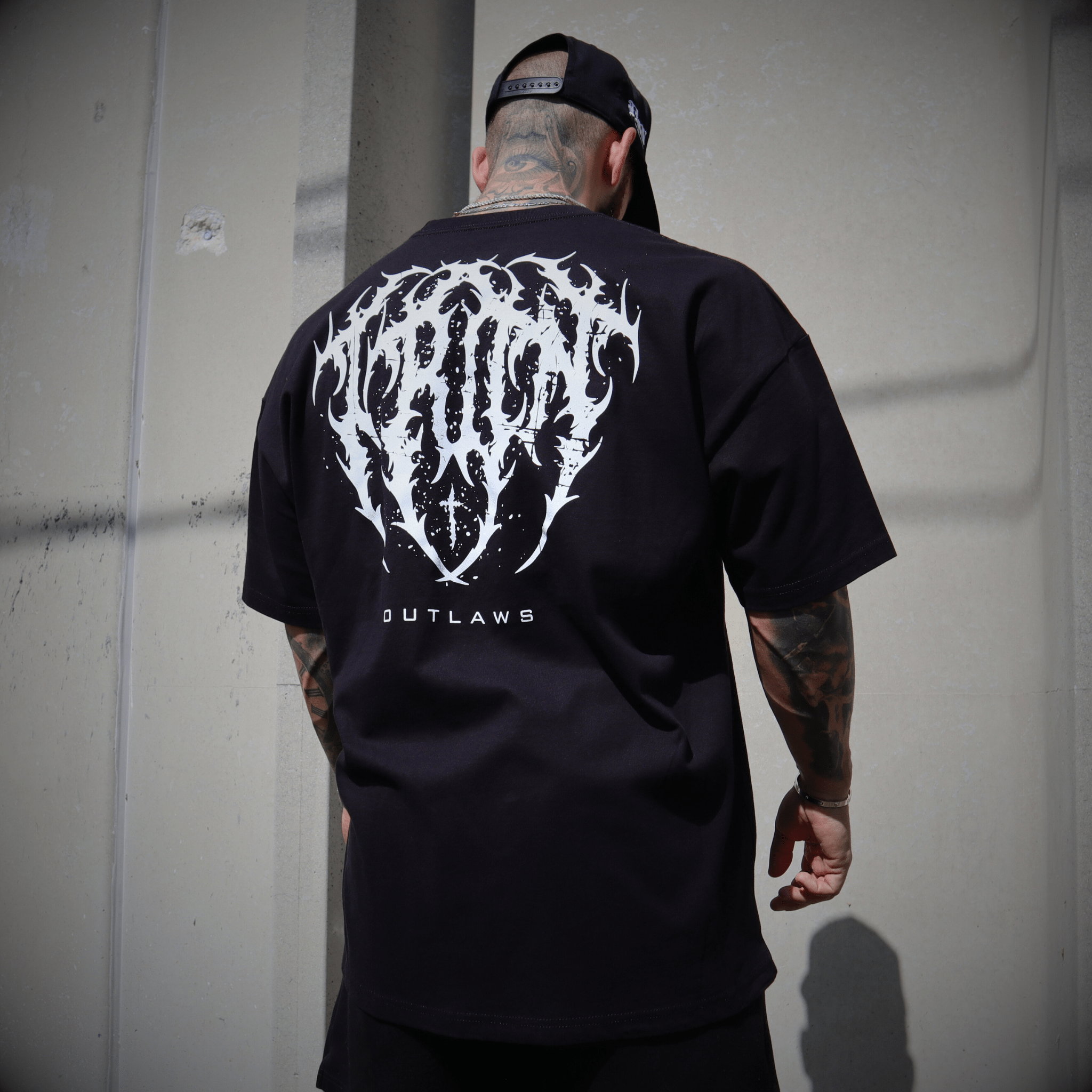 Iron Outlaws Oversize Death & Iron Oversize Tee