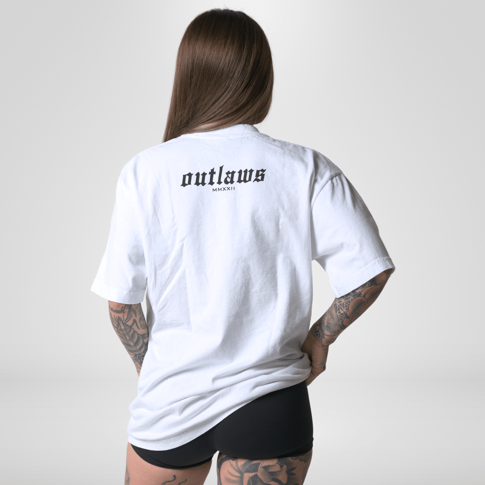 Iron Outlaws Oversize Locker Patch Oversize Tee