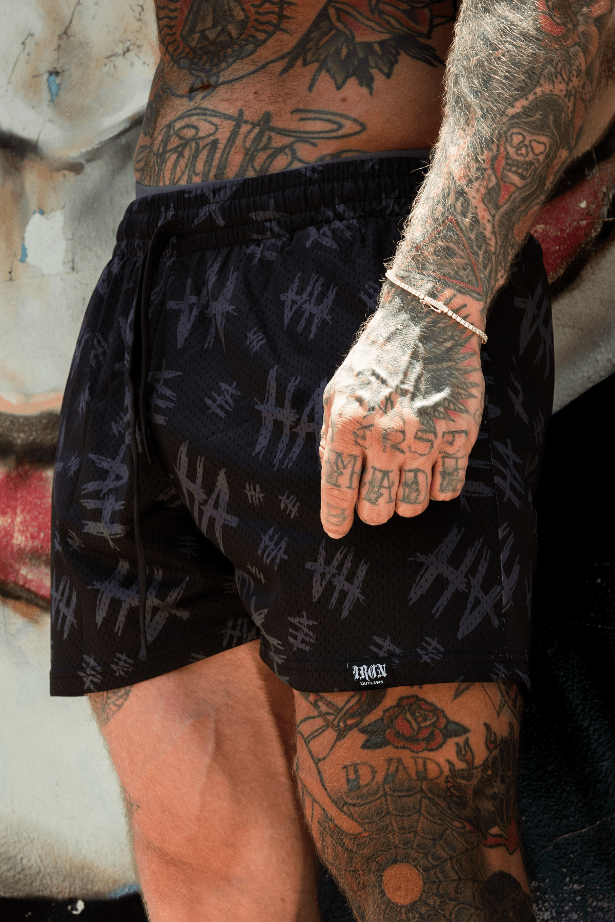 Iron Outlaws Shorts Joker Mesh Shorts
