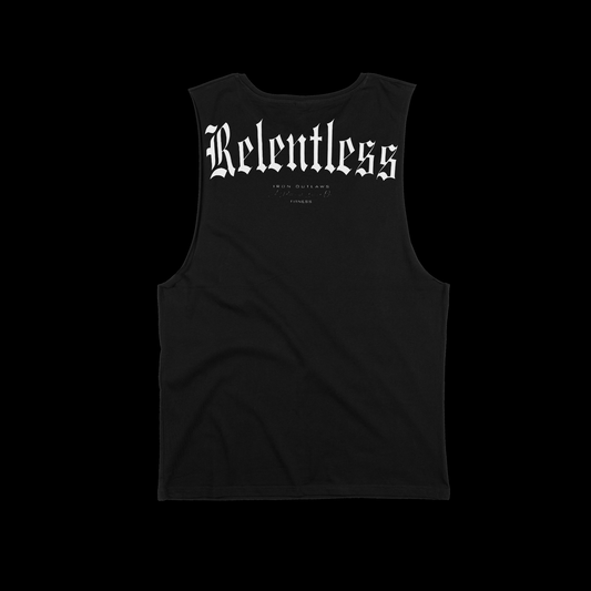 Iron Outlaws Sleeveless Black / S Relentless Sleeveless Tee