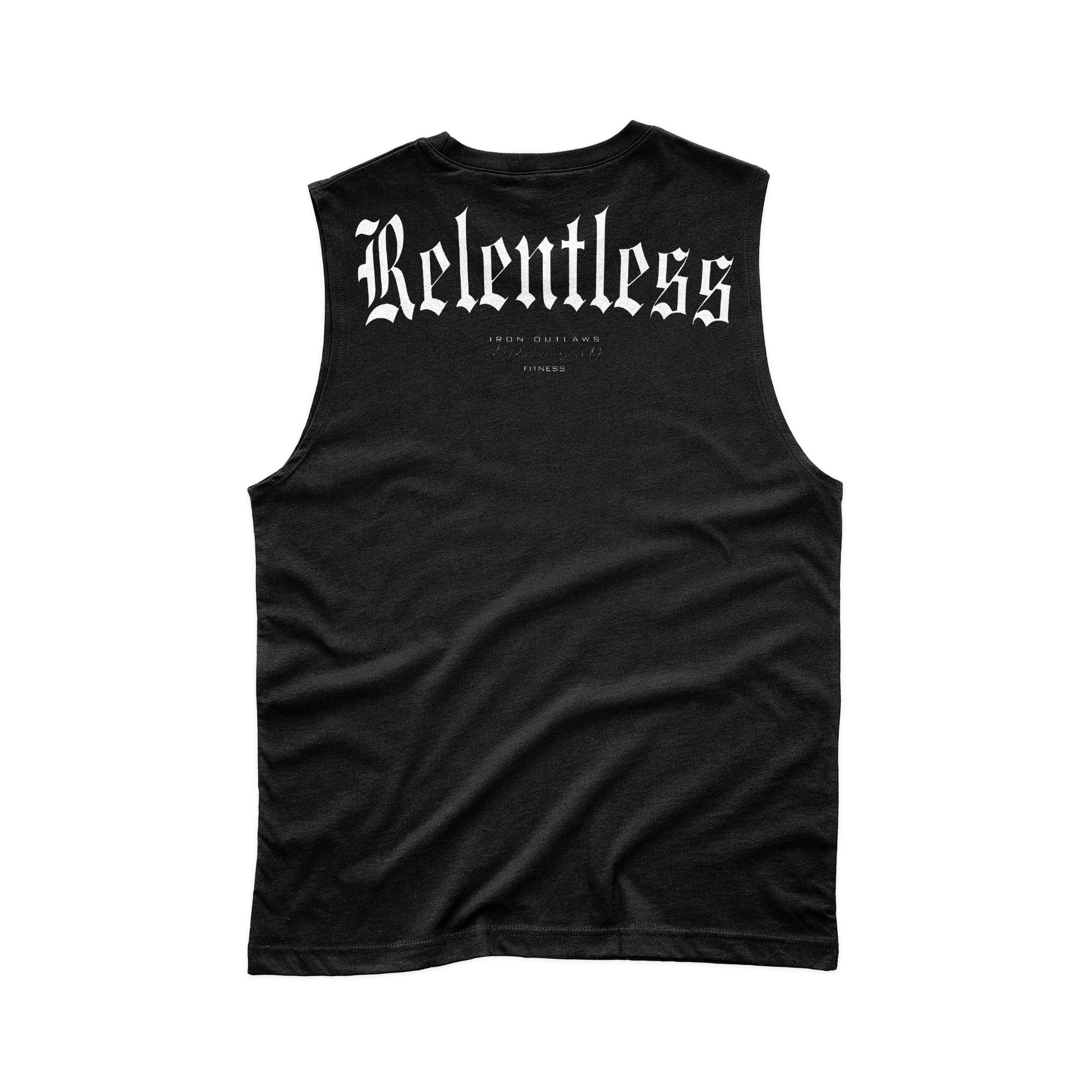 Iron Outlaws Sleeveless Black / S Relentless Sleeveless Tee