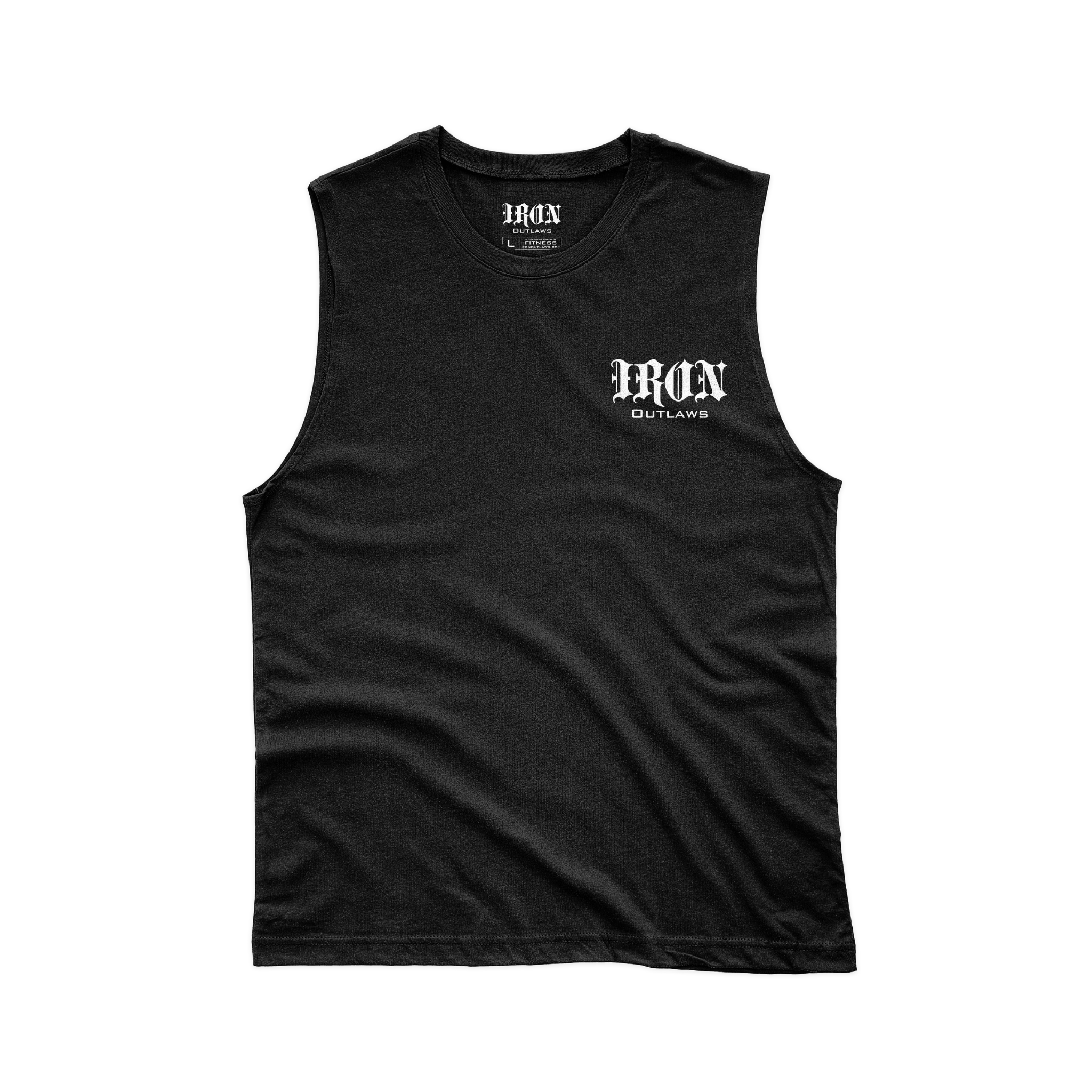 Iron Outlaws Sleeveless Lift Heavy Eat Ass Sleeveless Tee