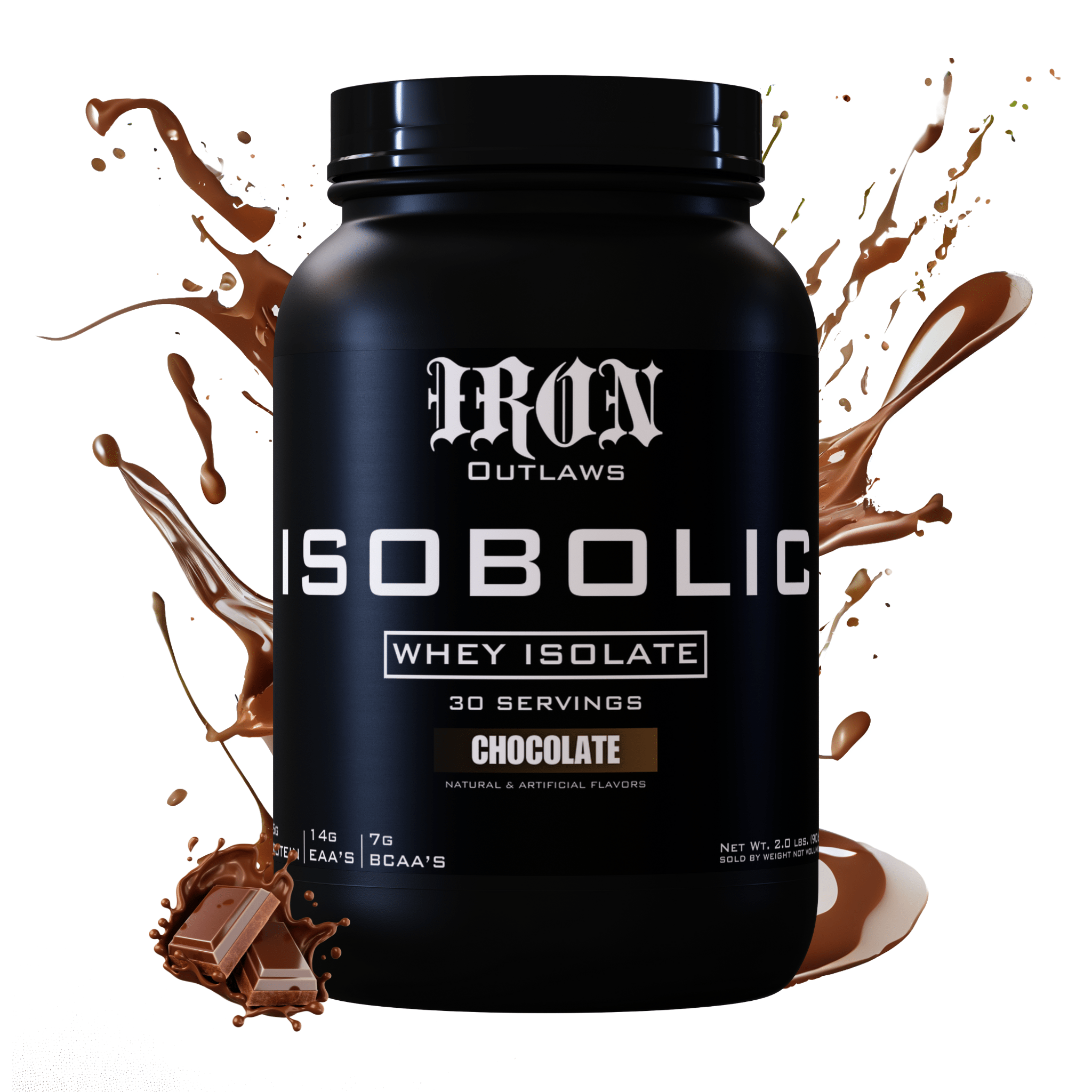 Iron Outlaws Supplements Isobolic Whey Isolate | Chocolate