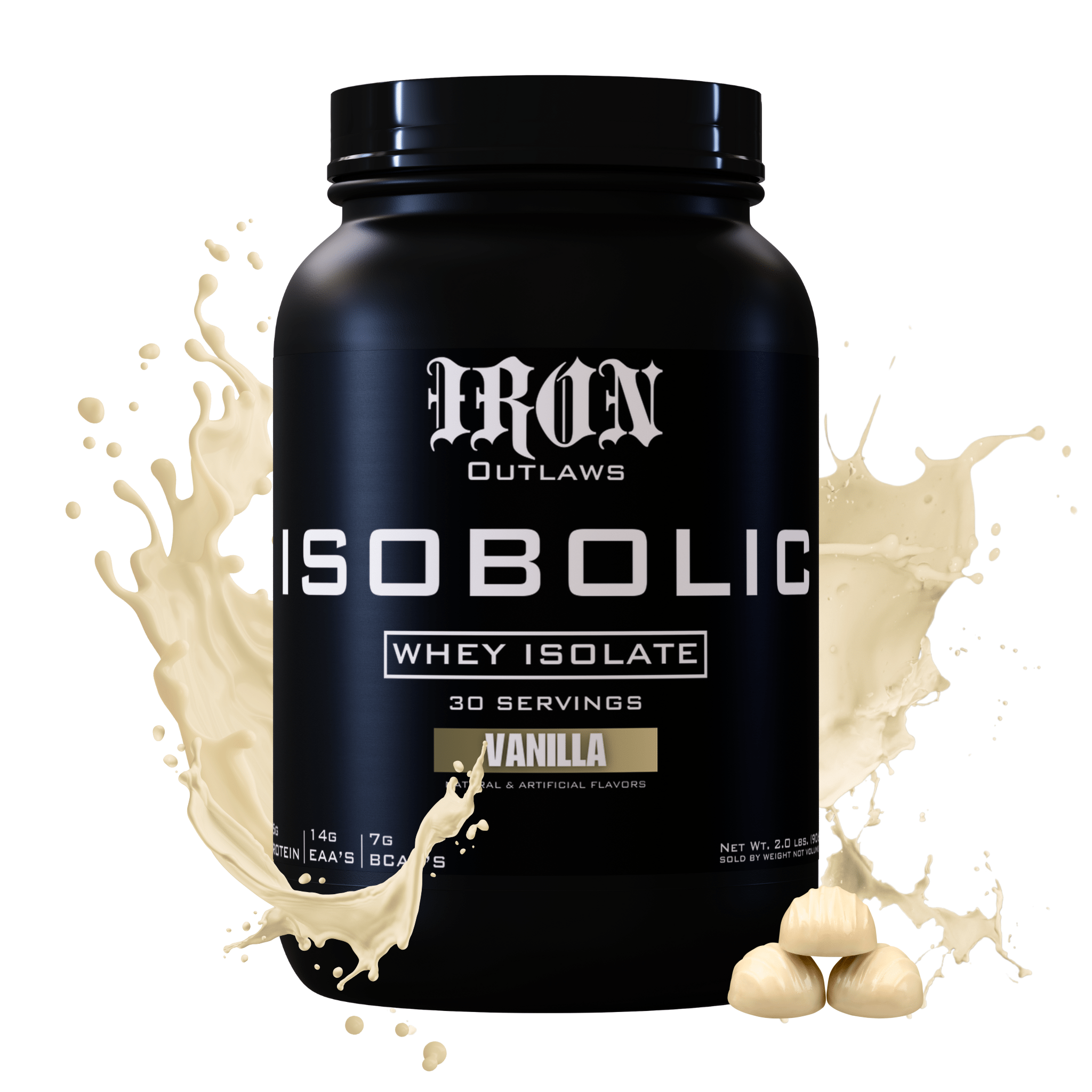 Iron Outlaws Supplements Isobolic Whey Isolate | Vanilla