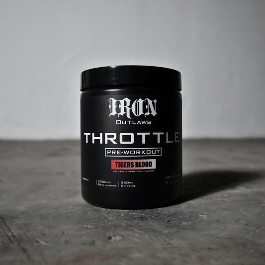 Iron Outlaws Supplements Throttle Extreme Pre-Workout | Tigers Blood